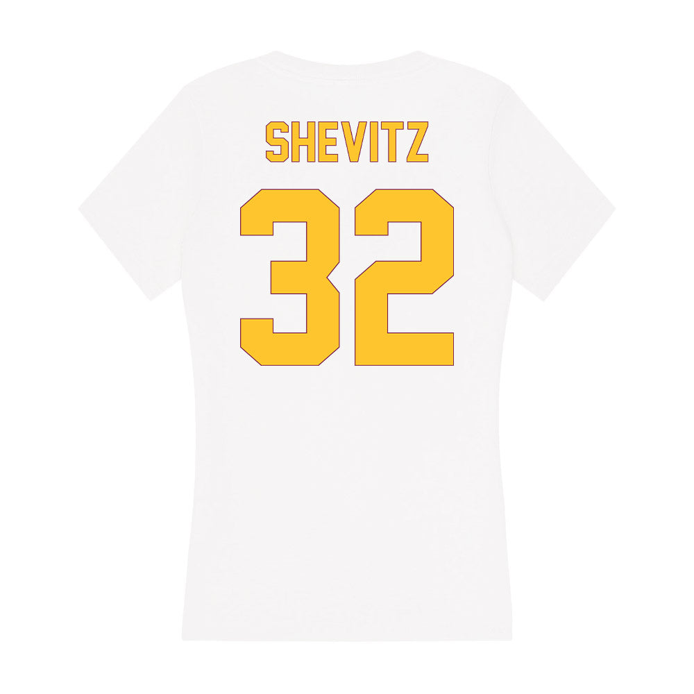 Arizona State - NCAA Women's Lacrosse : Addie Shevitz - Classic Shersey Women's V-Neck T-Shirt-1