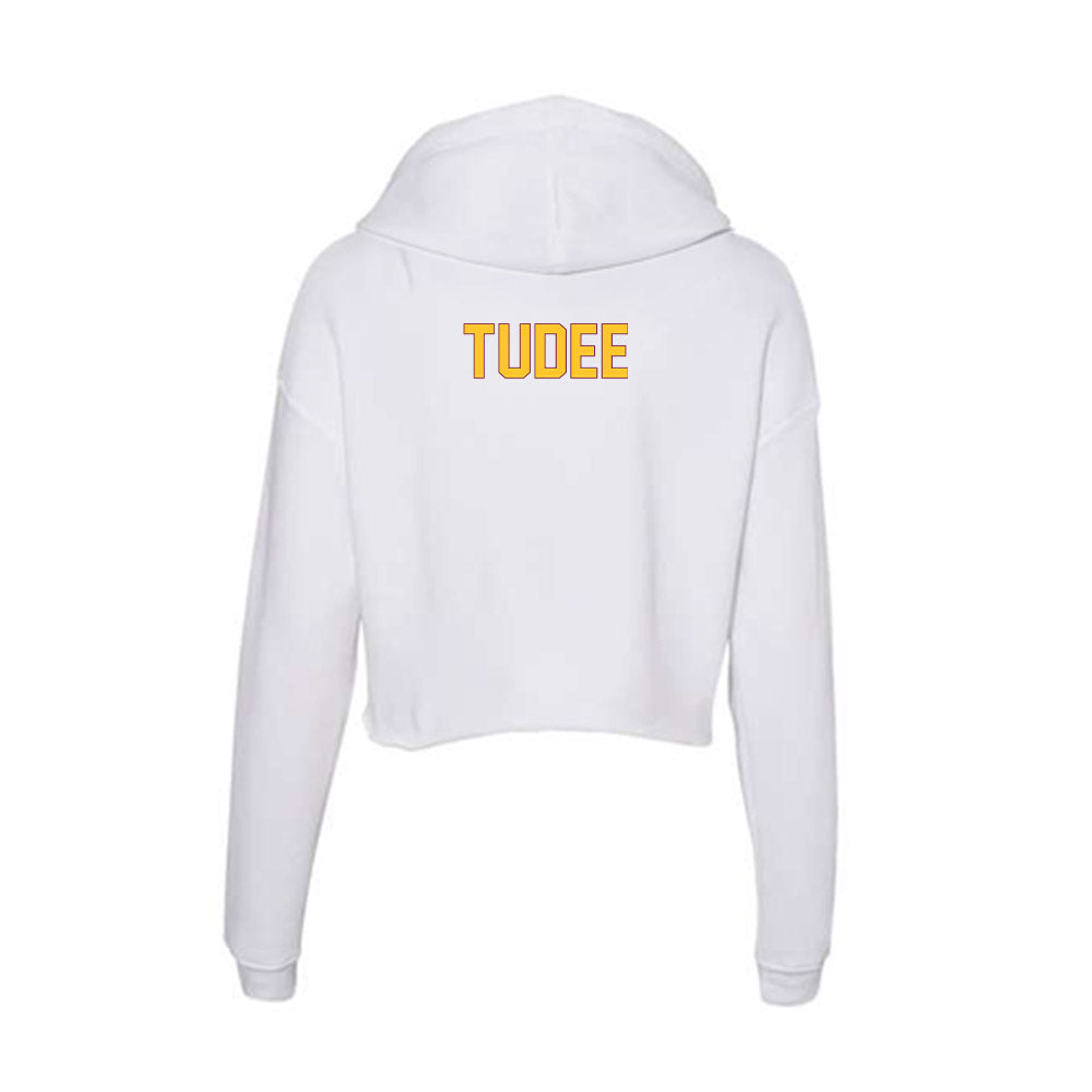 Arizona State - NCAA Men's Track & Field : Richlu Tudee - Classic Shersey Women's Crop Fleece Hoodie-1