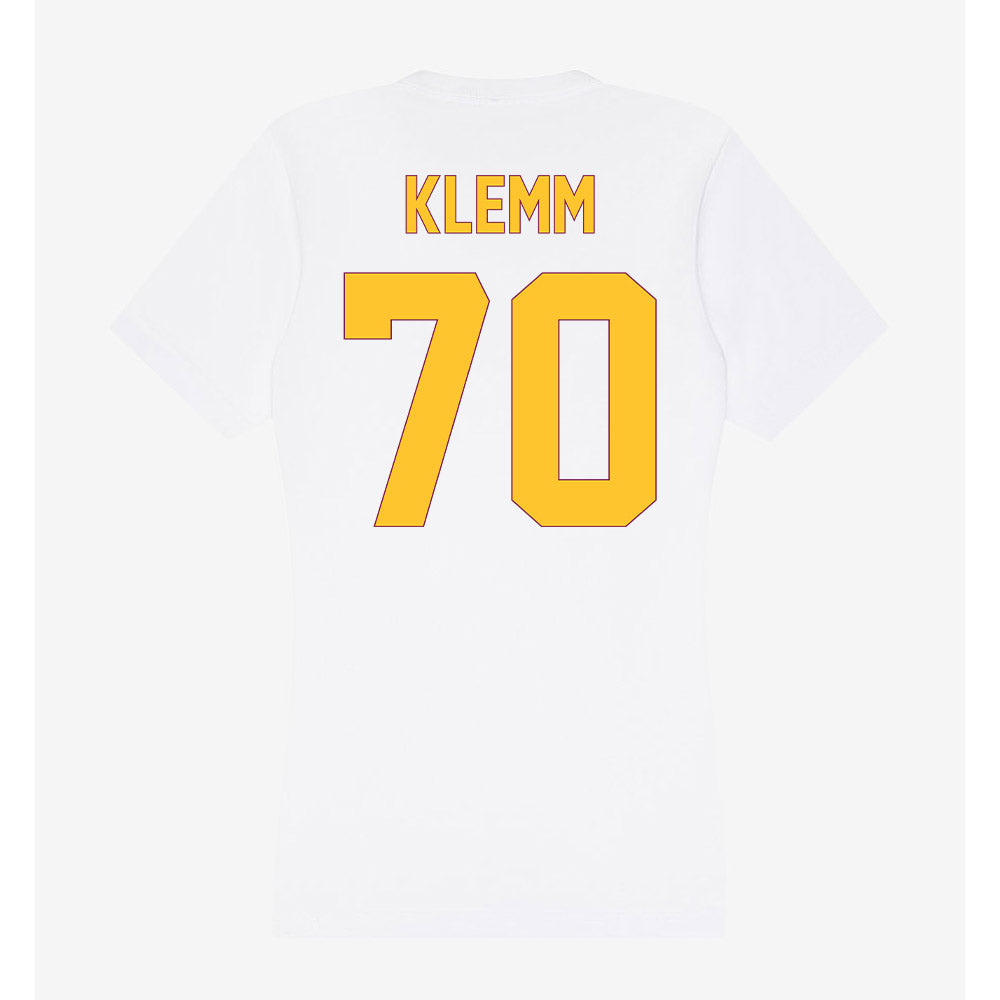 Arizona State - NCAA Football : Jalen Klemm - Classic Shersey Women's V-Neck T-Shirt-1
