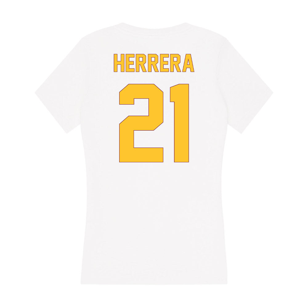 Arizona State - NCAA Women's Soccer : Olivia Herrera - Classic Shersey Women's V-Neck T-Shirt-1