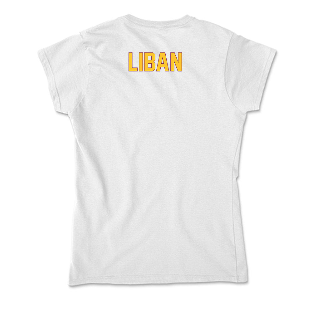 Arizona State - NCAA Men's Swimming & Diving : Caleb Liban - Classic Shersey Soft Style Women’s T-Shirt-1
