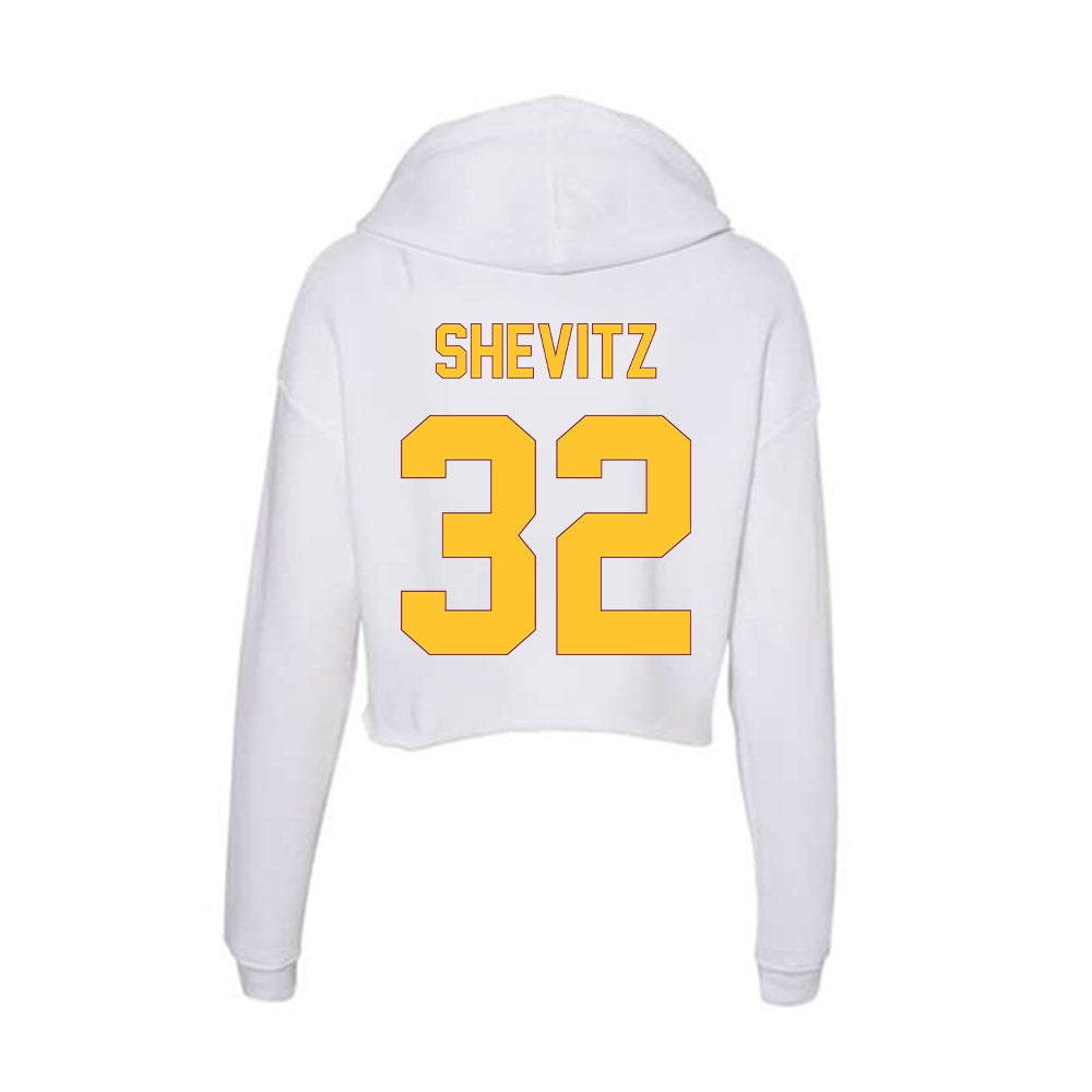 Arizona State - NCAA Women's Lacrosse : Addie Shevitz - Classic Shersey Women's Crop Fleece Hoodie-1