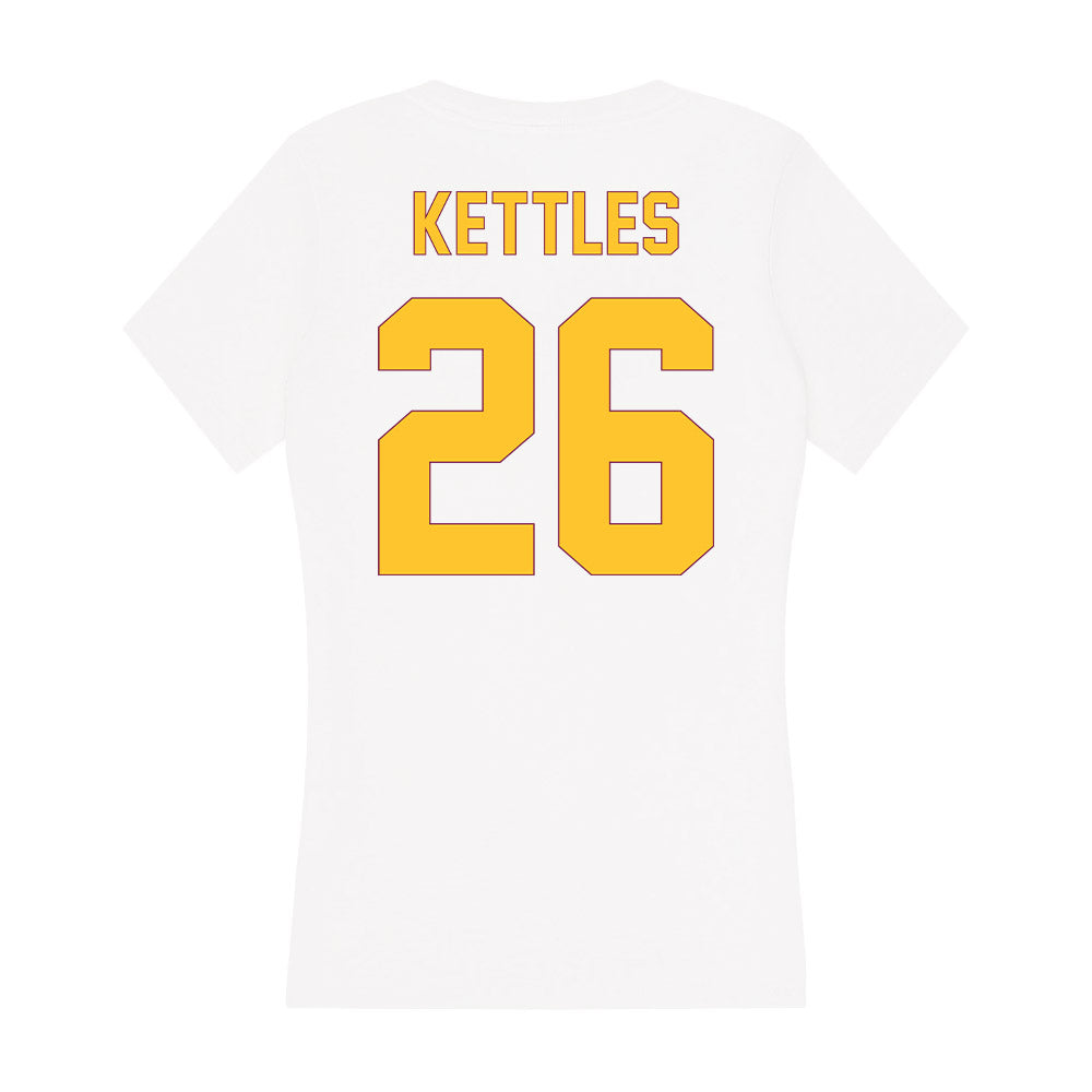 Arizona State - NCAA Women's Soccer : Ella Kettles - Classic Shersey Women's V-Neck T-Shirt-1