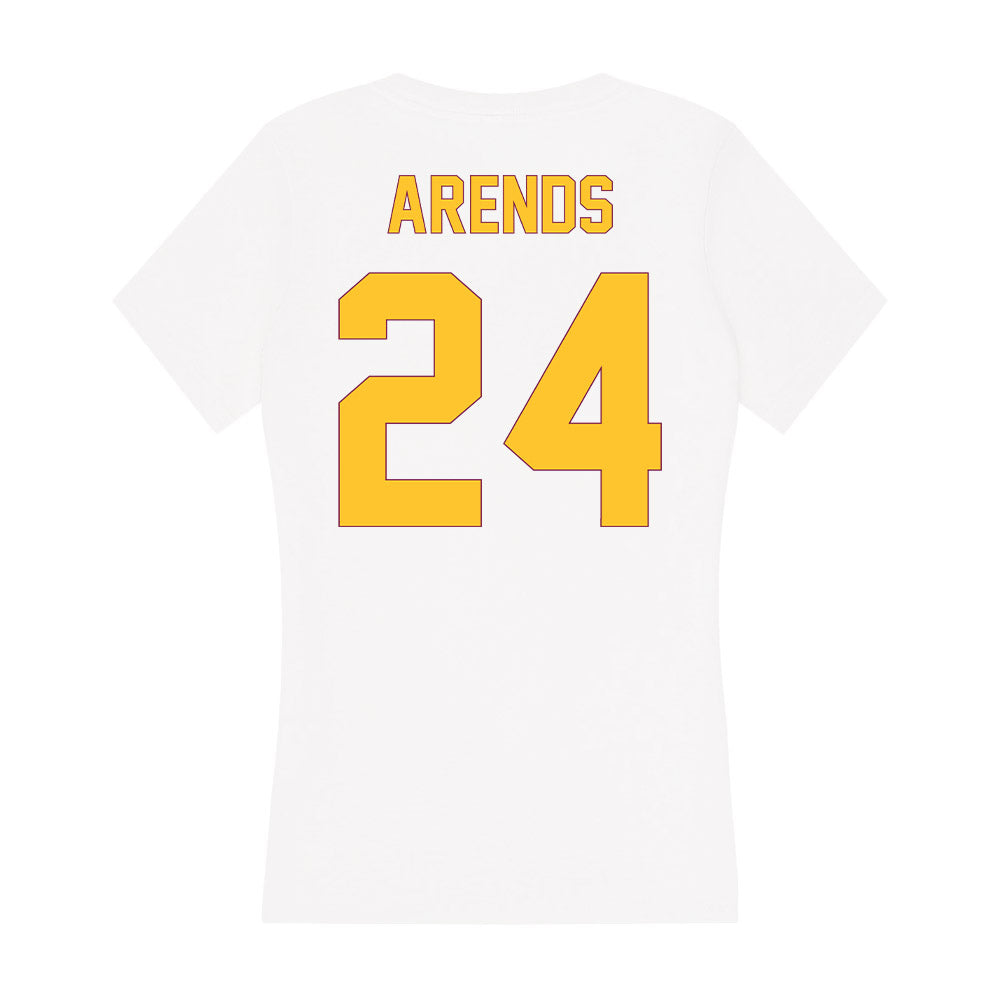 Arizona State - NCAA Football : Coleson Arends - Classic Shersey Women's V-Neck T-Shirt-1