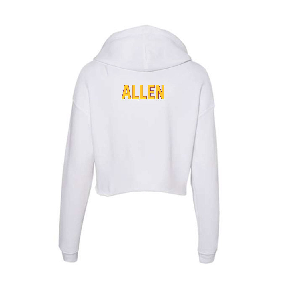 Arizona State - NCAA Triathlon : Jade Allen - Classic Shersey Women's Crop Fleece Hoodie-1