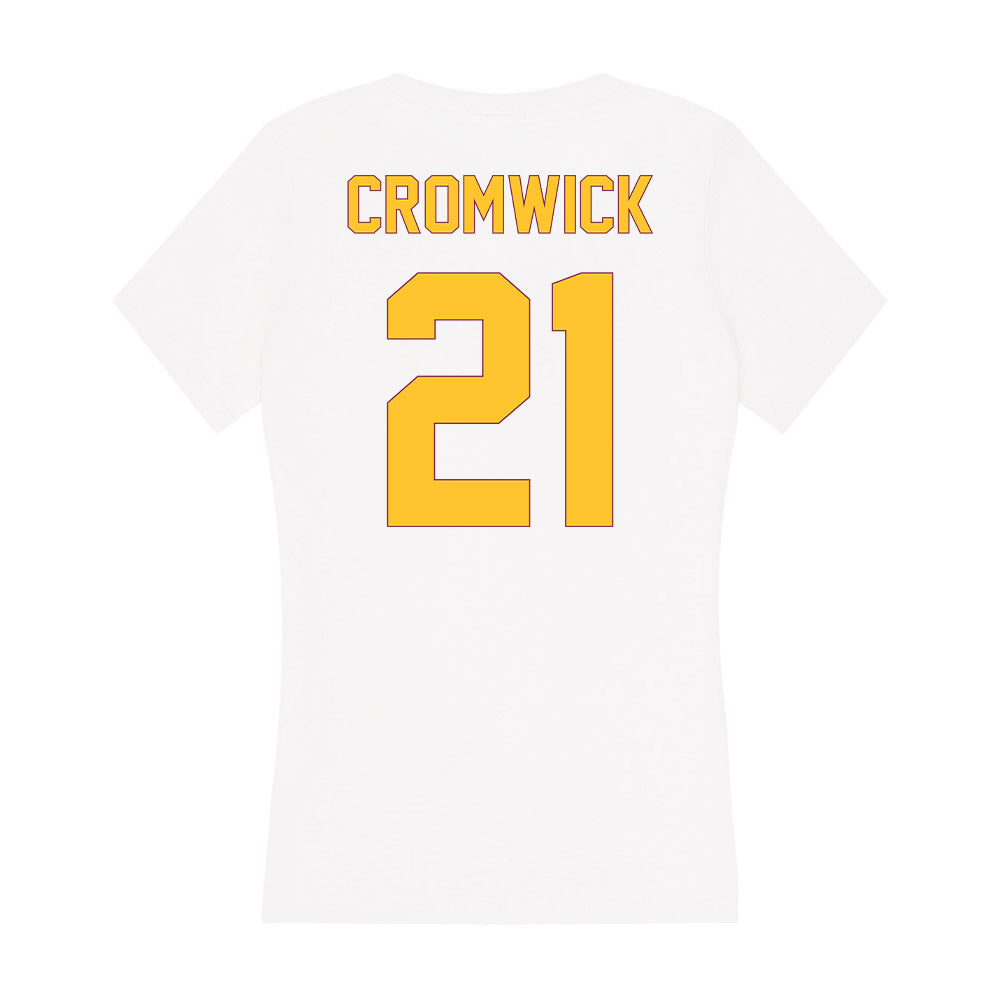 Arizona State - NCAA Baseball : Josiah Cromwick - Classic Shersey Women's V-Neck T-Shirt-1