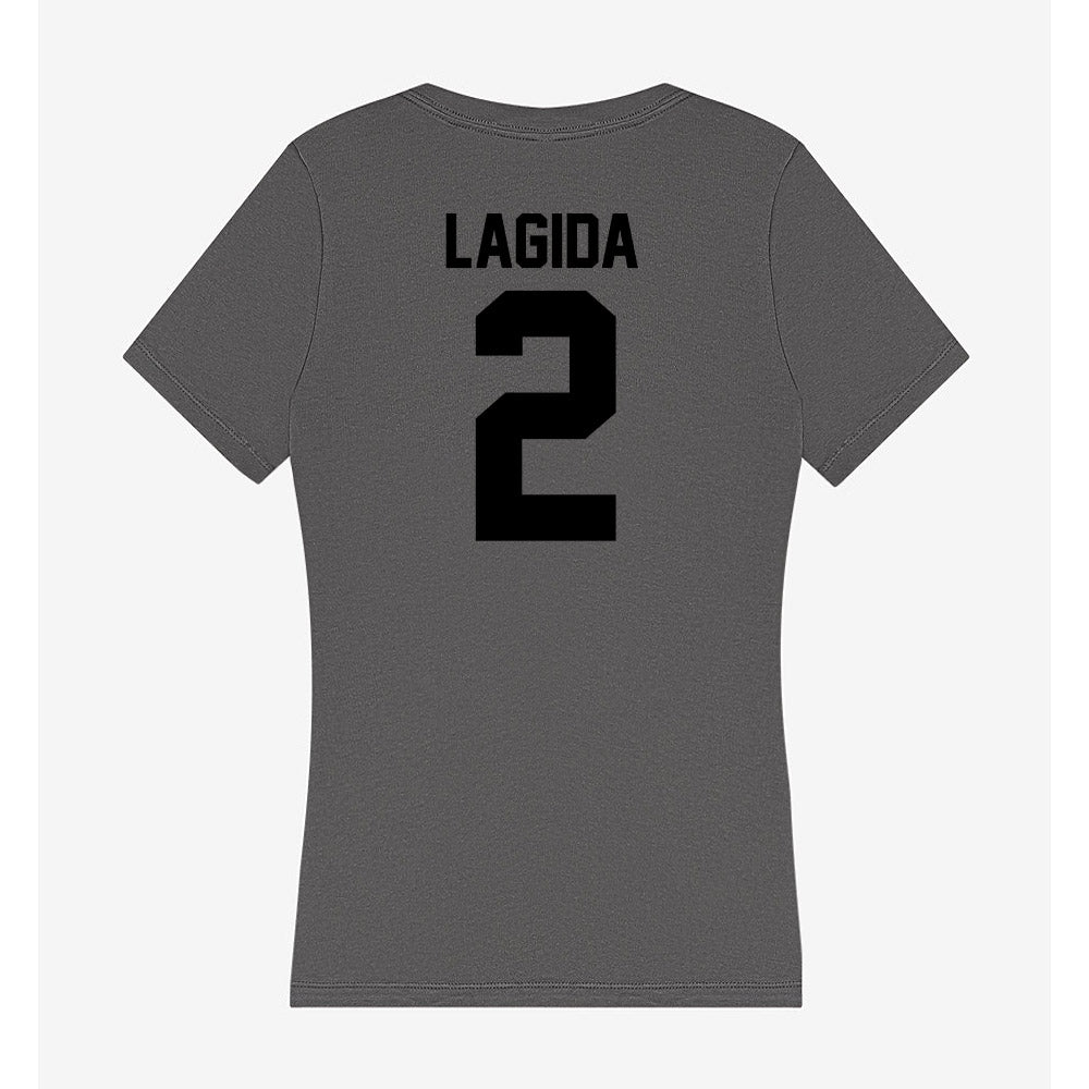 Wake Forest - NCAA Women's Volleyball : Patrycja Lagida - Women's V-Neck T-Shirt-1