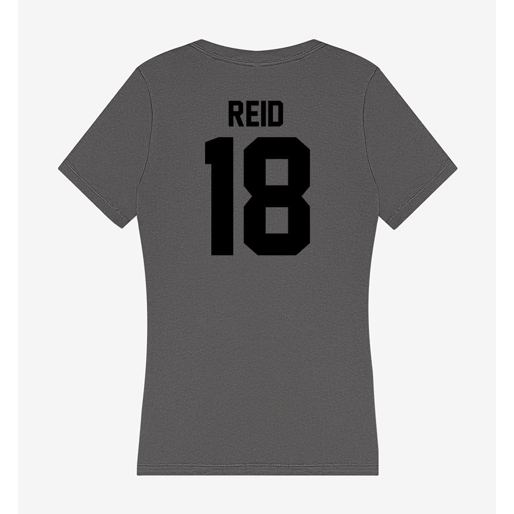 Wake Forest - NCAA Football : Elijah Reid - Women's V-Neck T-Shirt-1