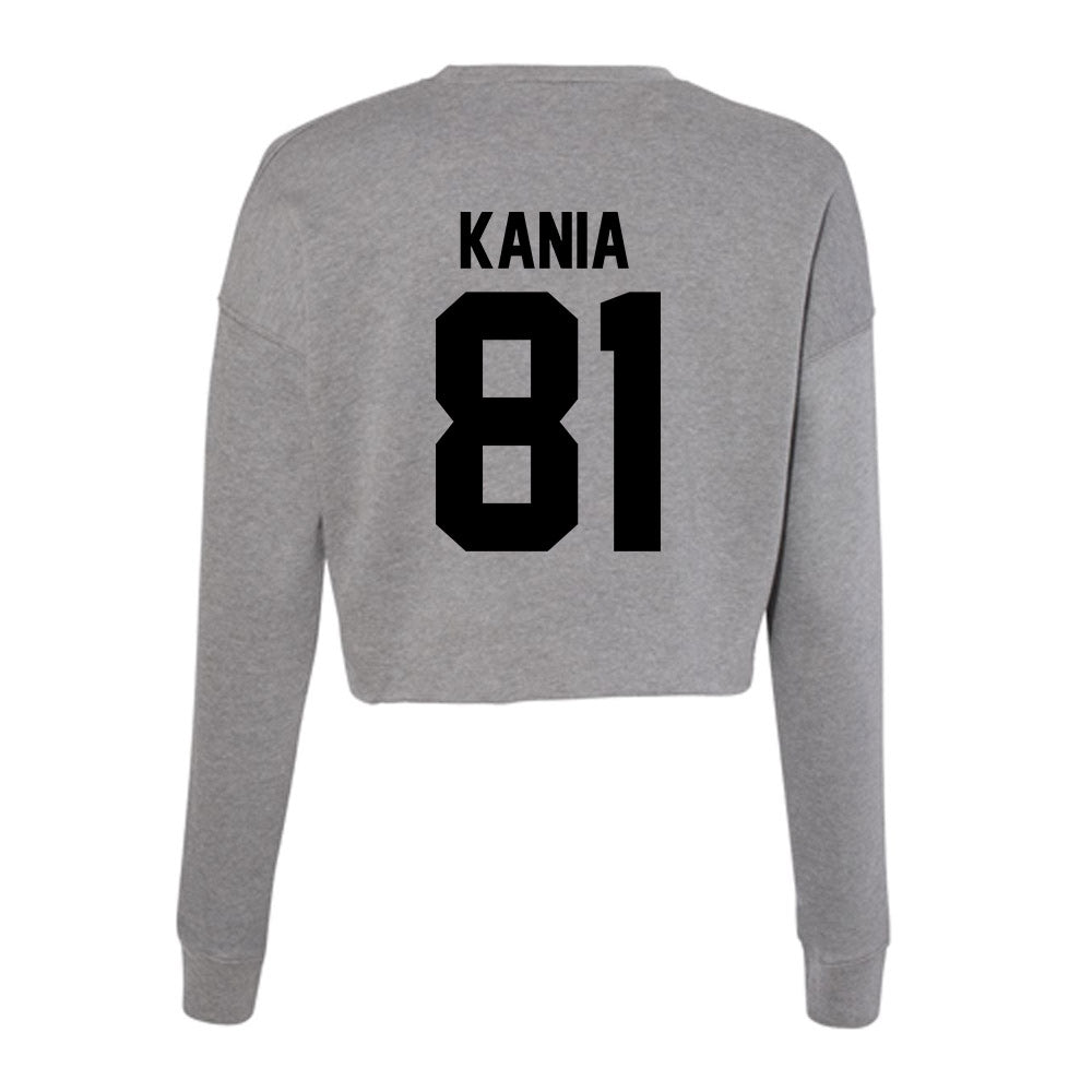 Wake Forest - NCAA Football : Bryce Kania - Women's Cropped Crew Fleece-1