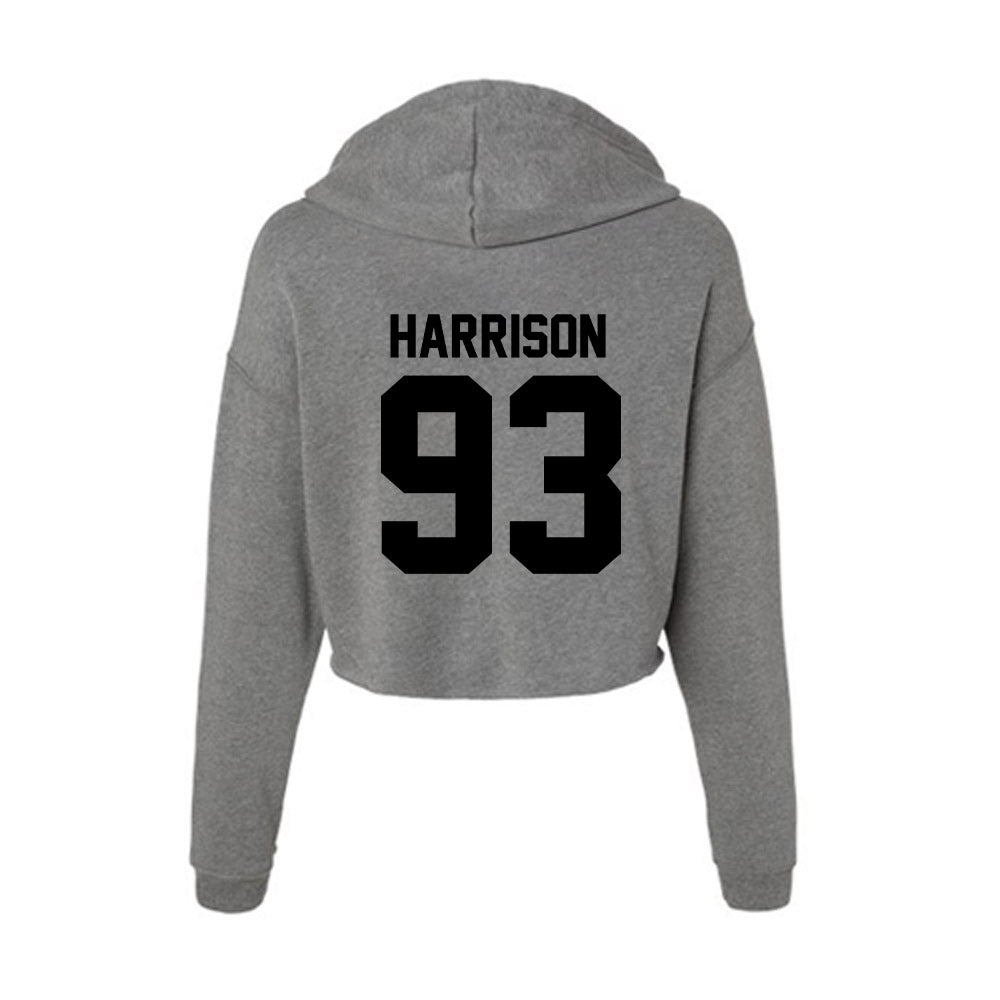 Wake Forest - NCAA Football : Josh Harrison - Women's Crop Fleece Hoodie-1