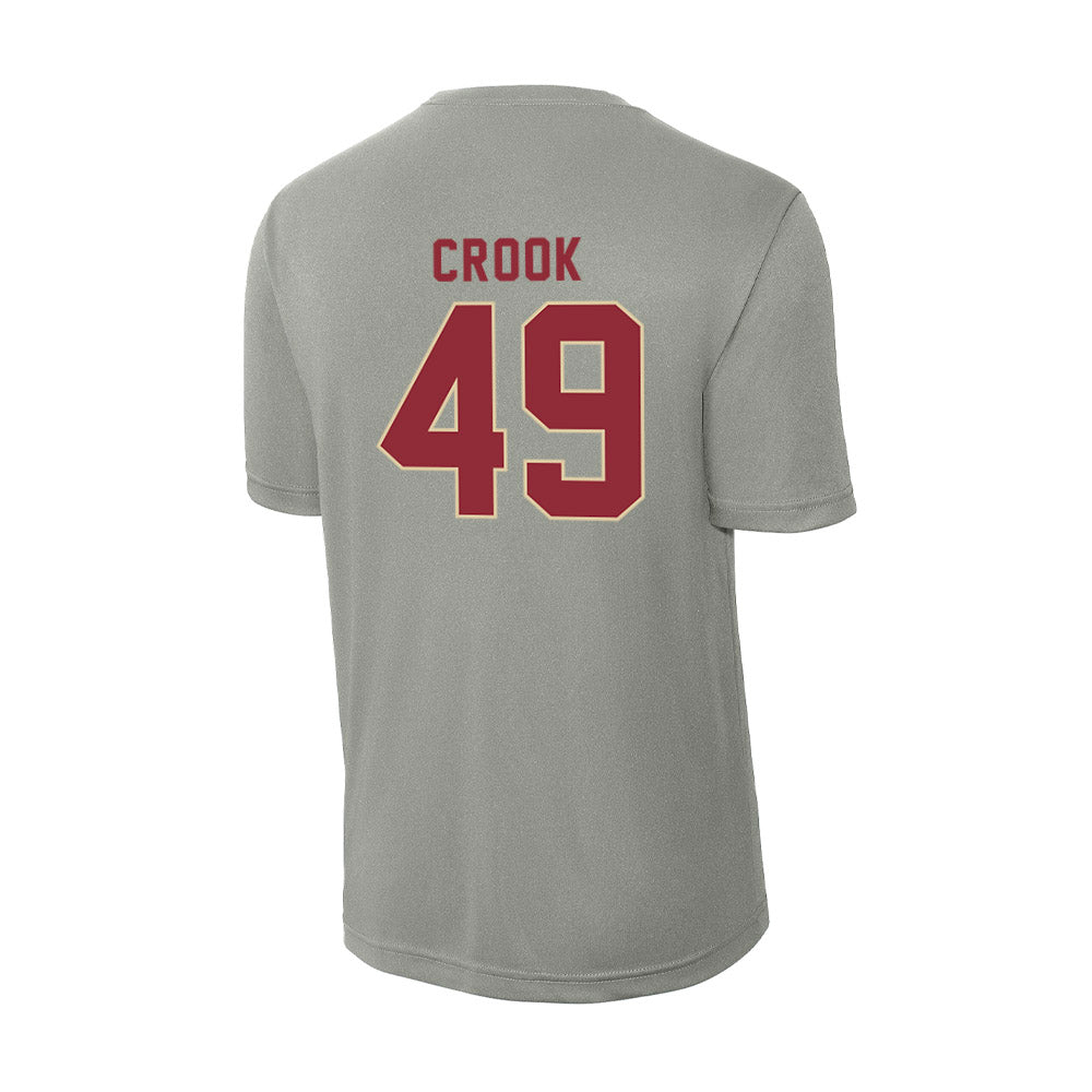 Boston College - NCAA Football : Cooper Crook - Activewear T-Shirt-1