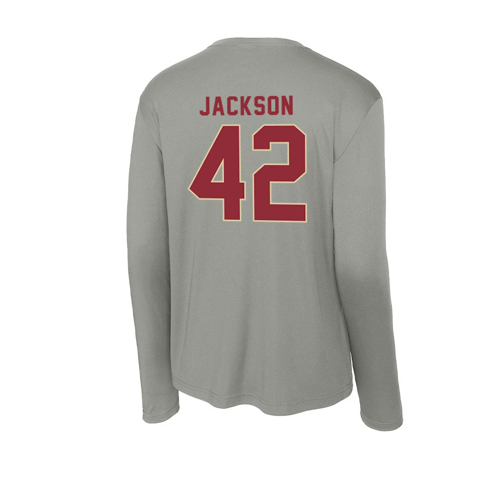 Boston College - NCAA Softball : Emma Jackson - Activewear Long Sleeve T-Shirt-1