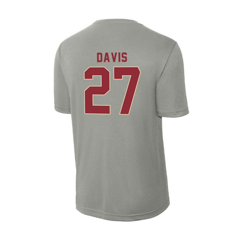 Boston College - NCAA Football : Omarion Davis - Activewear T-Shirt-1