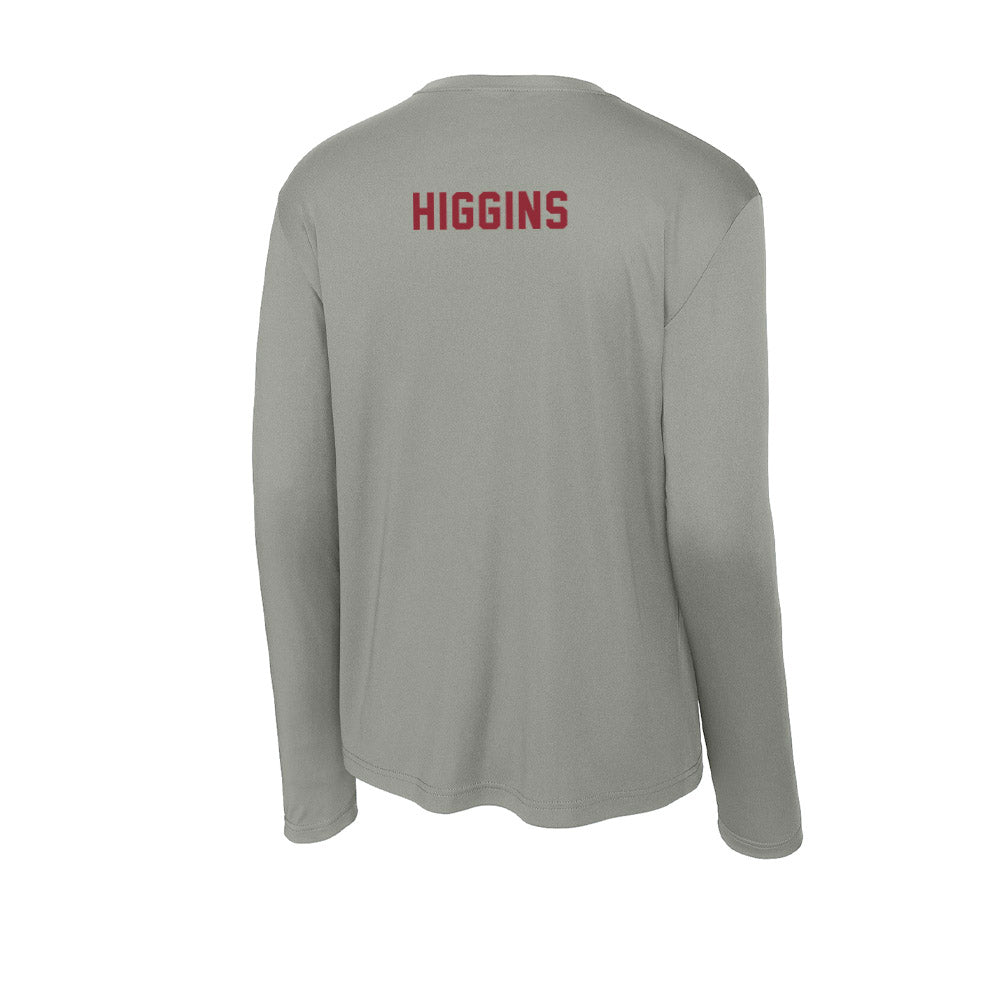 Boston College - NCAA Men's Cross Country : John Higgins - Activewear Long Sleeve T-Shirt-1