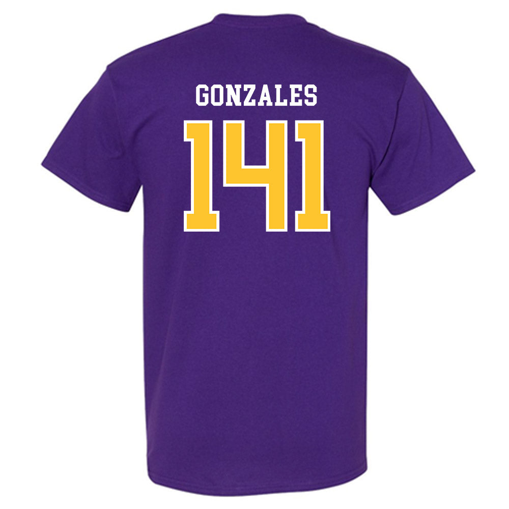 Montevallo - NCAA Wrestling : Manuel Gonzales - T-Shirt-1