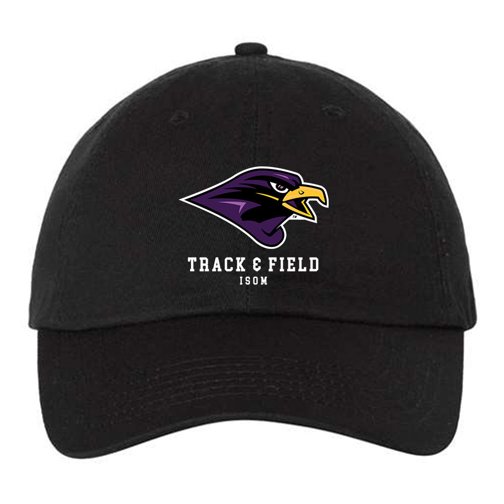 Montevallo - NCAA Men's Track & Field : Ethan Isom - Dad Hat-0