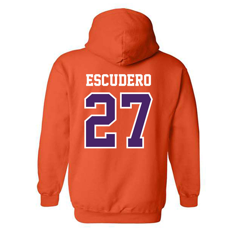 Evansville - NCAA Men's Soccer : Andres Escudero - Hooded Sweatshirt-1