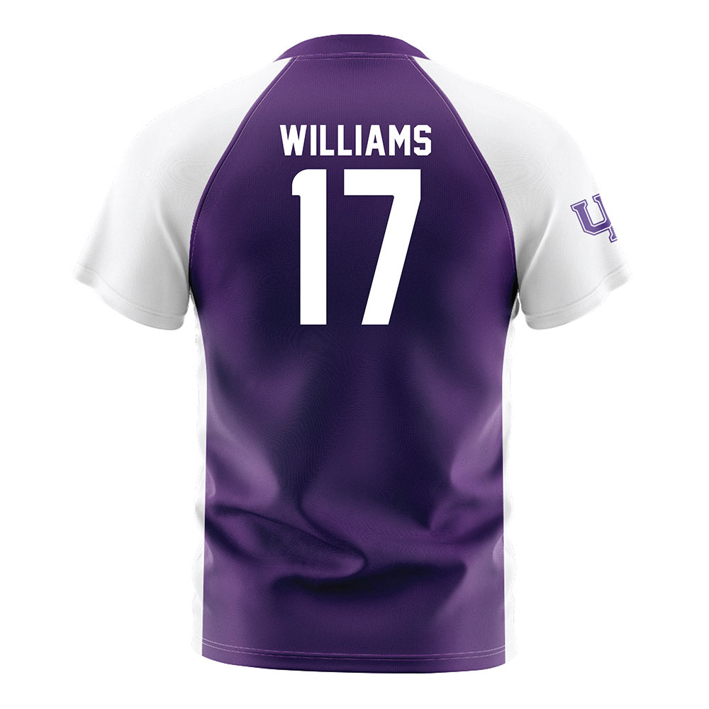Evansville - NCAA Men's Soccer : Lionel Williams - Soccer Jersey-1