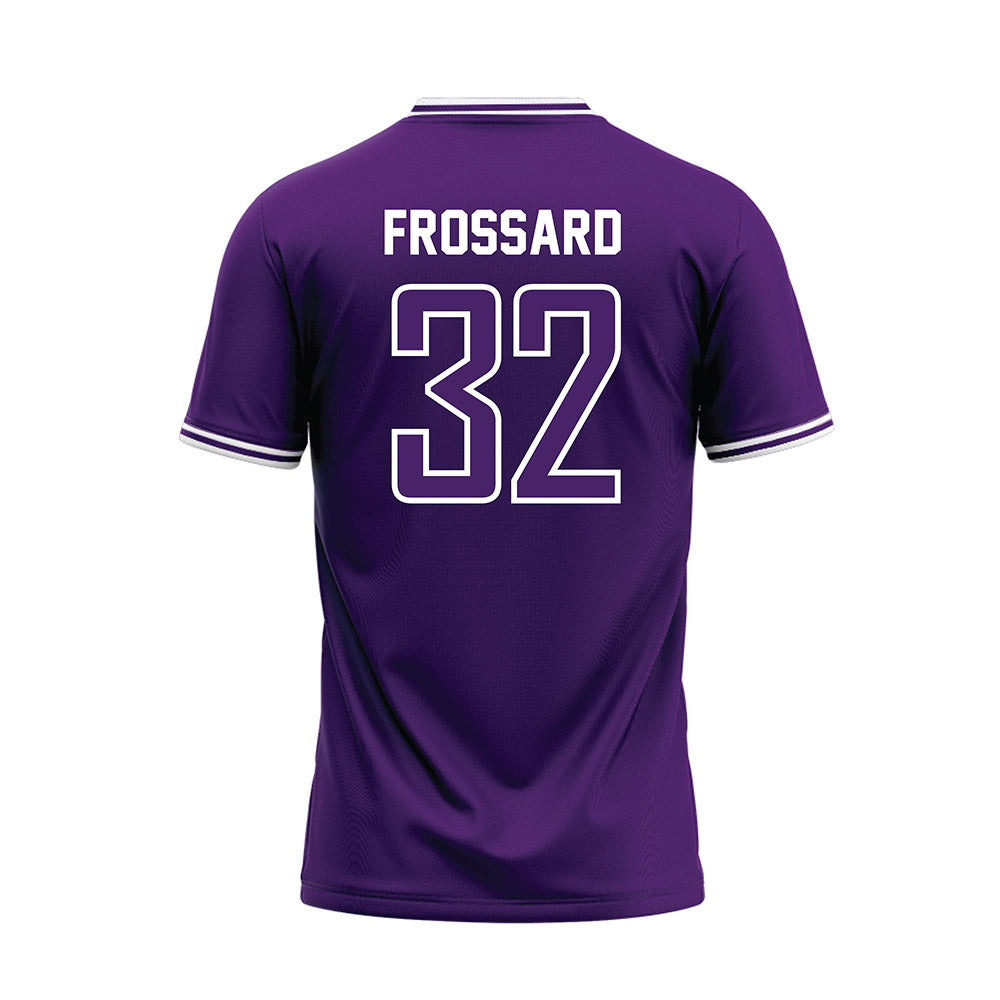 Evansville - NCAA Softball : Zoe Frossard - Baseball Jersey-1