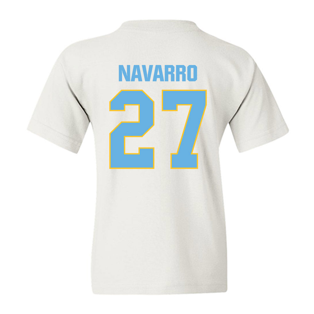 LIU - NCAA Baseball : Jc Navarro - Classic Shersey Youth T-Shirt-1