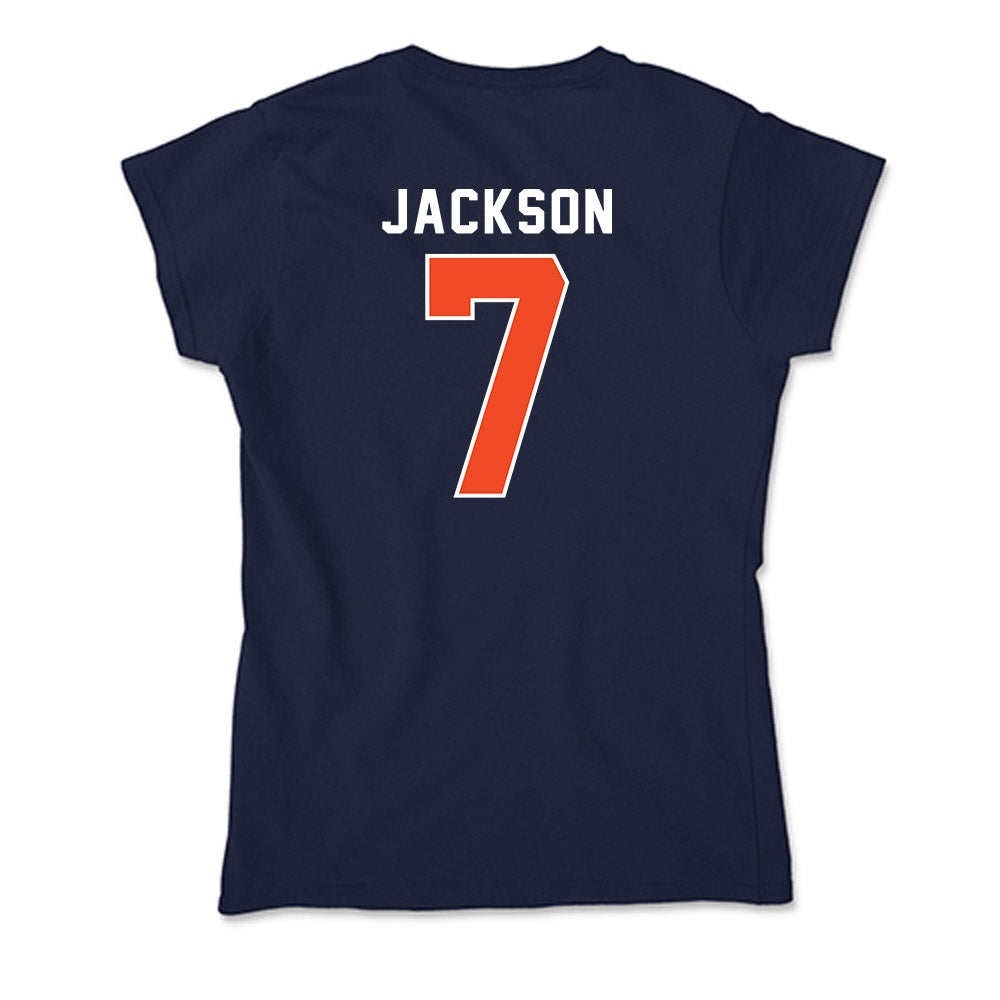 Auburn - NCAA Women's Basketball : A'riel Jackson - Soft Style Women’s T-Shirt-1