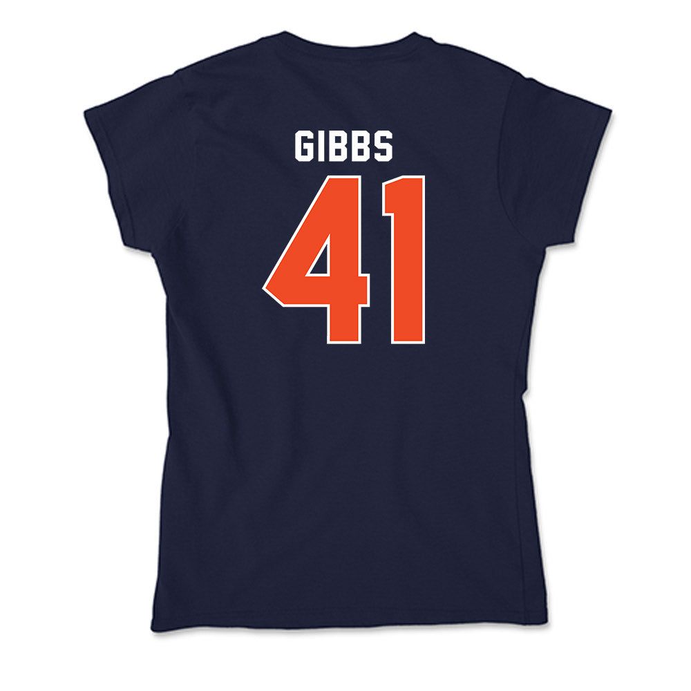 Auburn - NCAA Football : Connor Gibbs - Soft Style Women’s T-Shirt-1