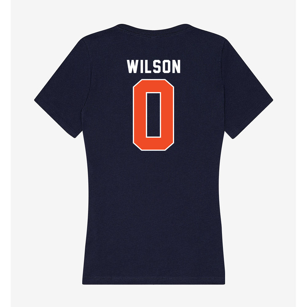 Auburn - NCAA Baseball : Brady Wilson - Women's V-Neck T-Shirt-1