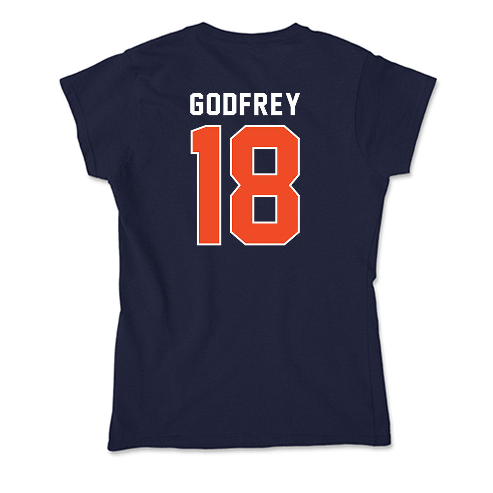 Auburn - NCAA Softball : Brit Godfrey - Soft Style Women’s T-Shirt-1