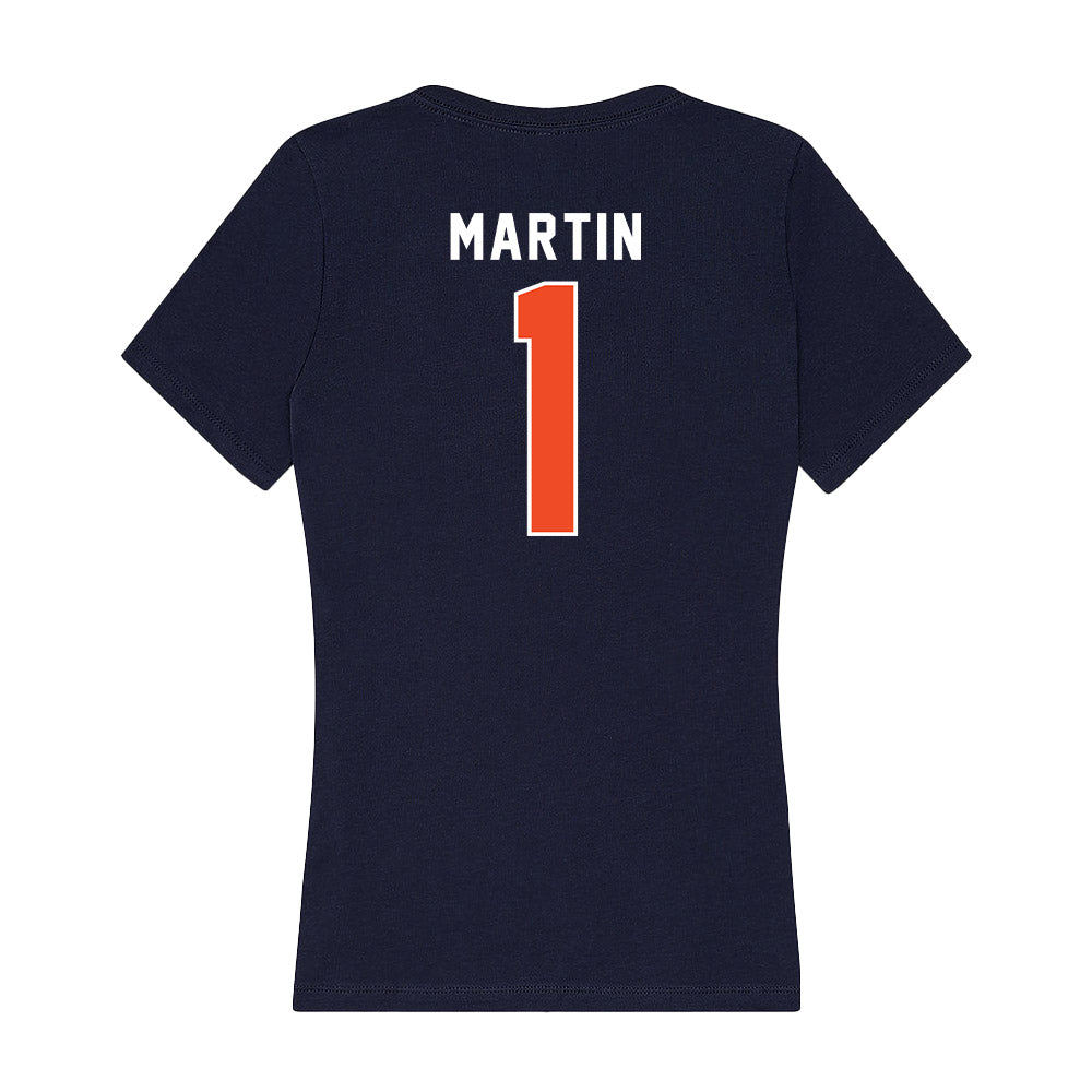 Auburn - NCAA Softball : Thalia Martin - Women's V-Neck T-Shirt-1