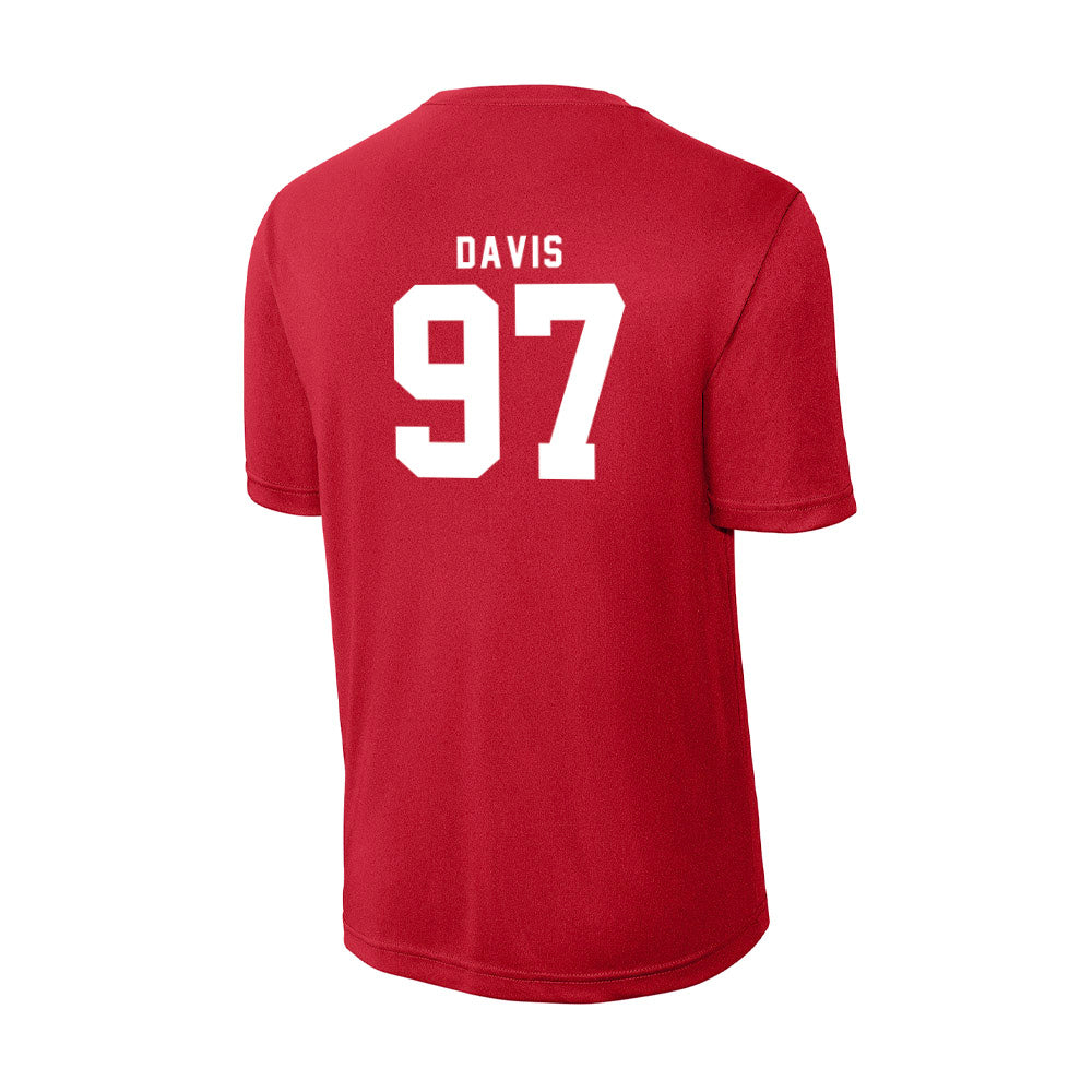 Nebraska - NCAA Football : Keona Davis - Activewear T-Shirt-1