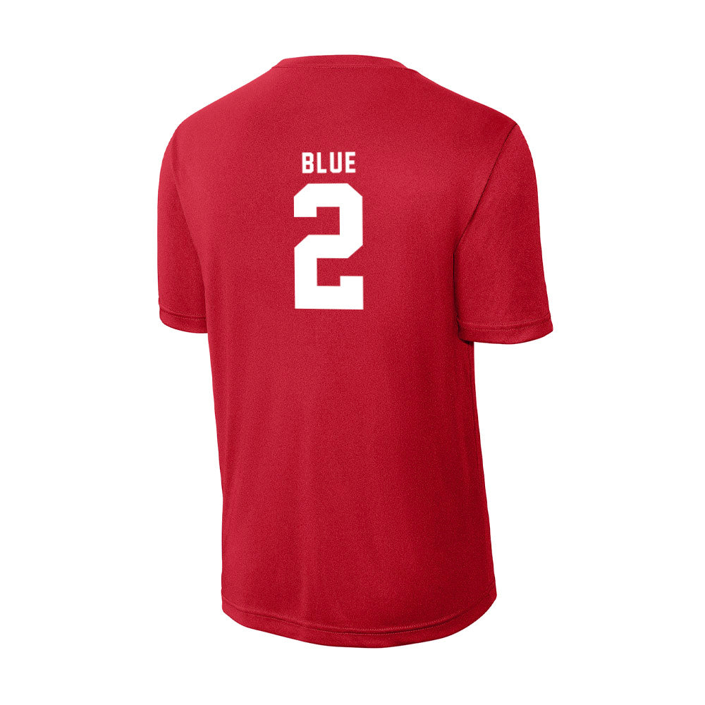 Nebraska - NCAA Men's Basketball : Kendall Blue - Activewear T-Shirt-1