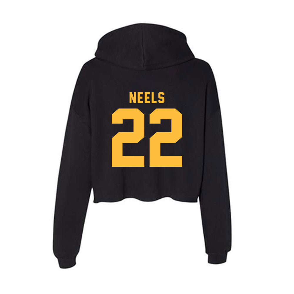 Minnesota - NCAA Baseball : Weber Neels - Women's Crop Fleece Hoodie-1
