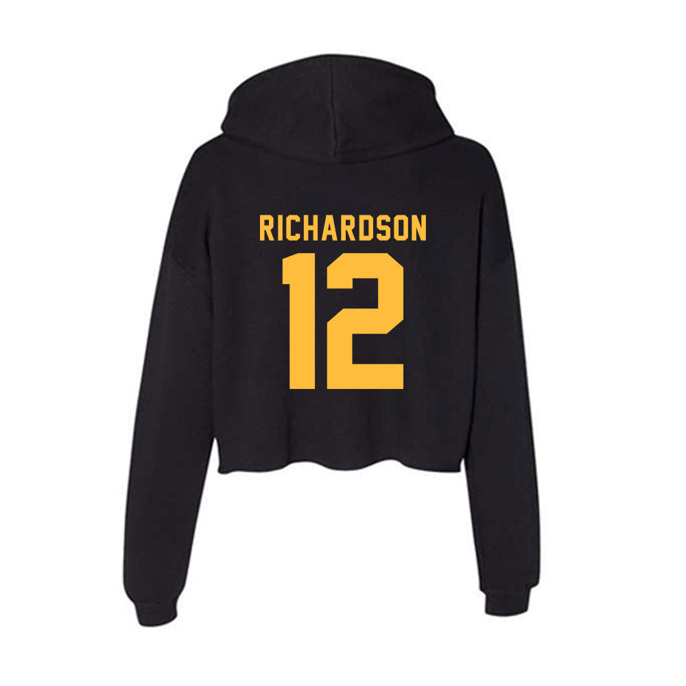 Minnesota - NCAA Softball : Macy Richardson - Women's Crop Fleece Hoodie-1