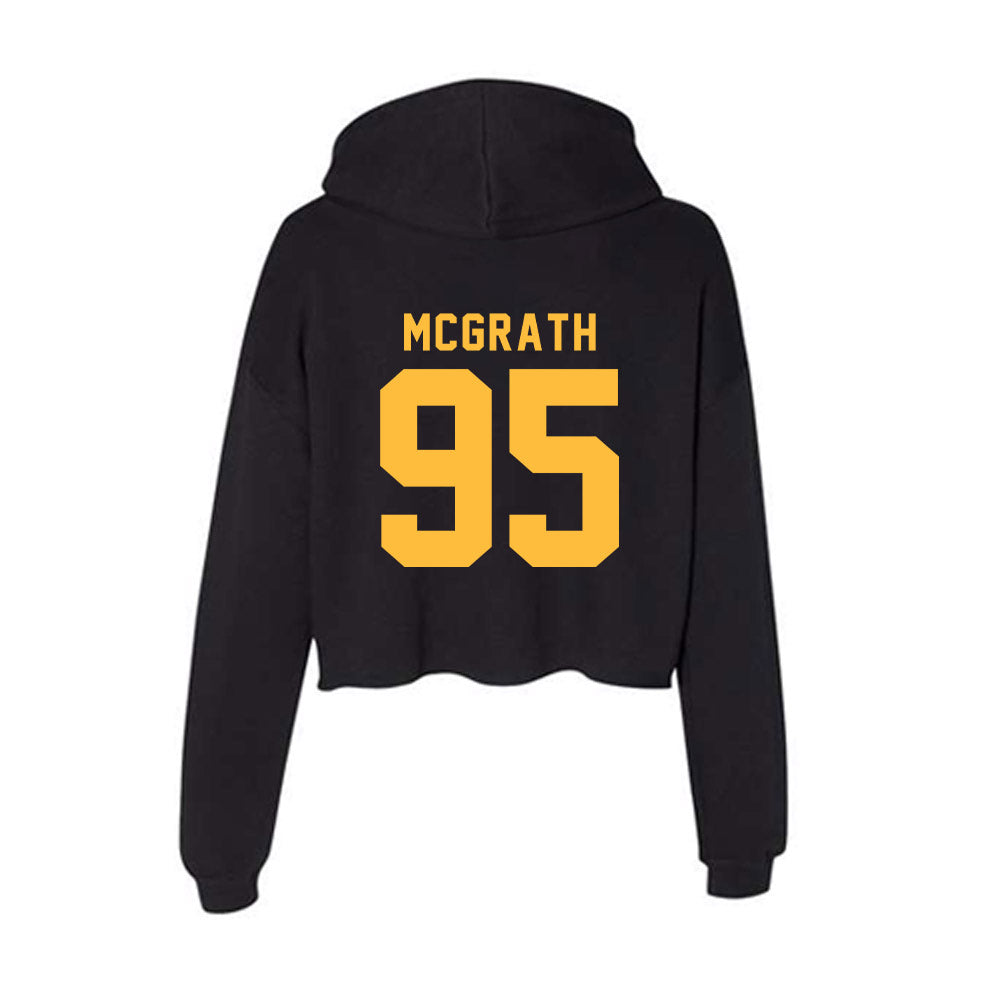 Minnesota - NCAA Football : Caleb McGrath - Women's Crop Fleece Hoodie-1