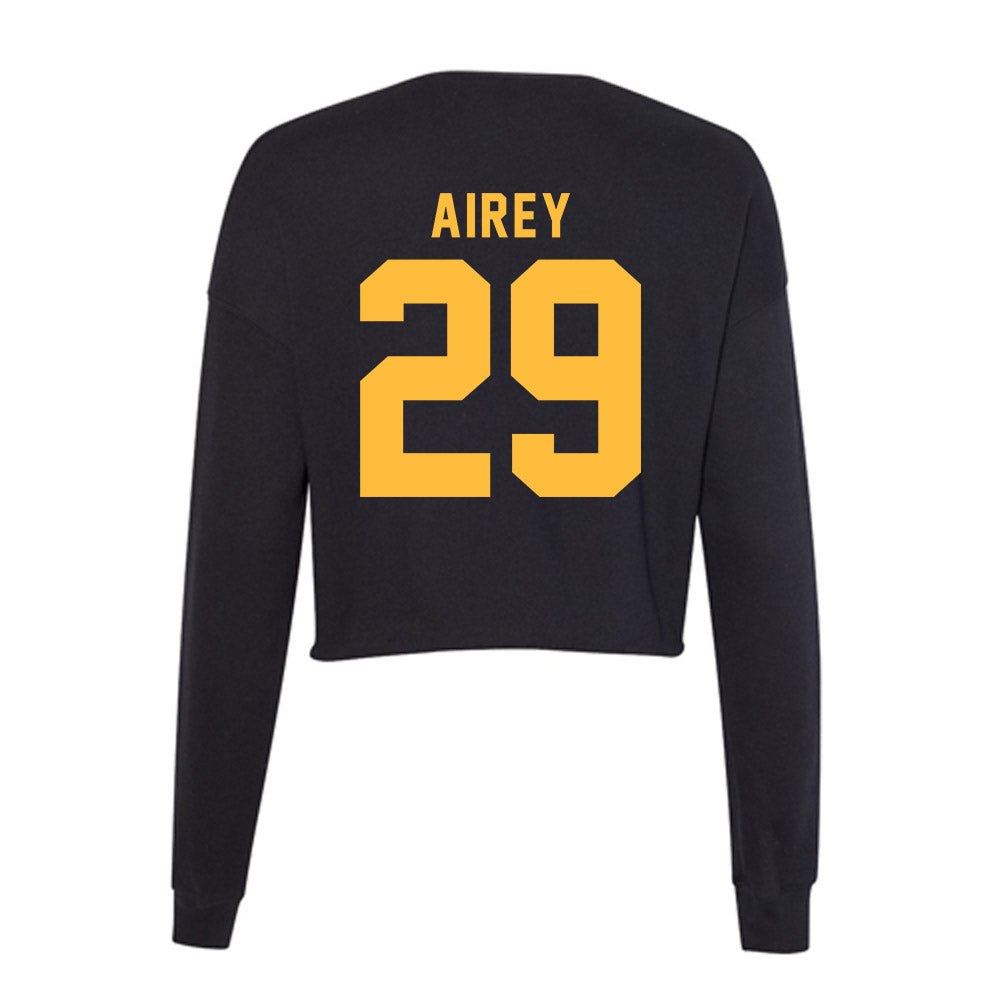Minnesota - NCAA Men's Ice Hockey : Nathan Airey - Women's Cropped Crew Fleece-1
