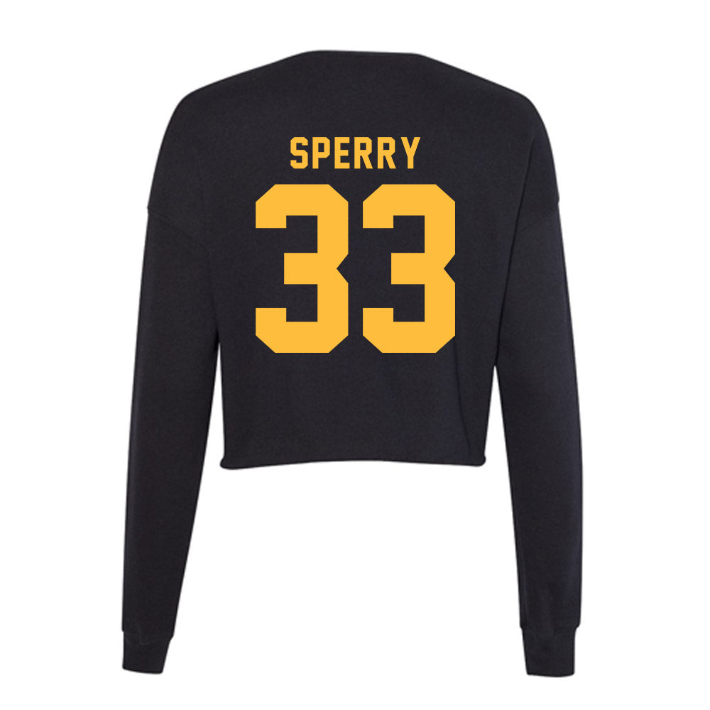 Minnesota - NCAA Baseball : Joe Sperry - Women's Cropped Crew Fleece-1