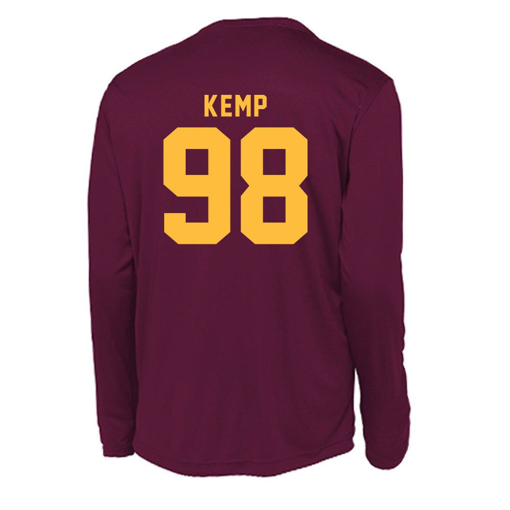 Minnesota - NCAA Football : David Kemp - Activewear Long Sleeve T-Shirt