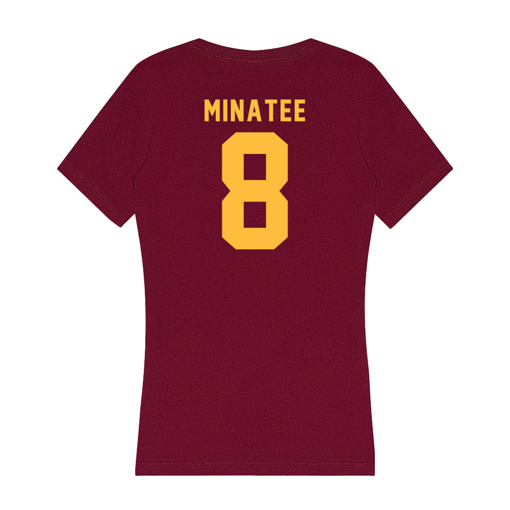 Minnesota - NCAA Women's Volleyball : Calissa Minatee - Women's V-Neck T-Shirt-1