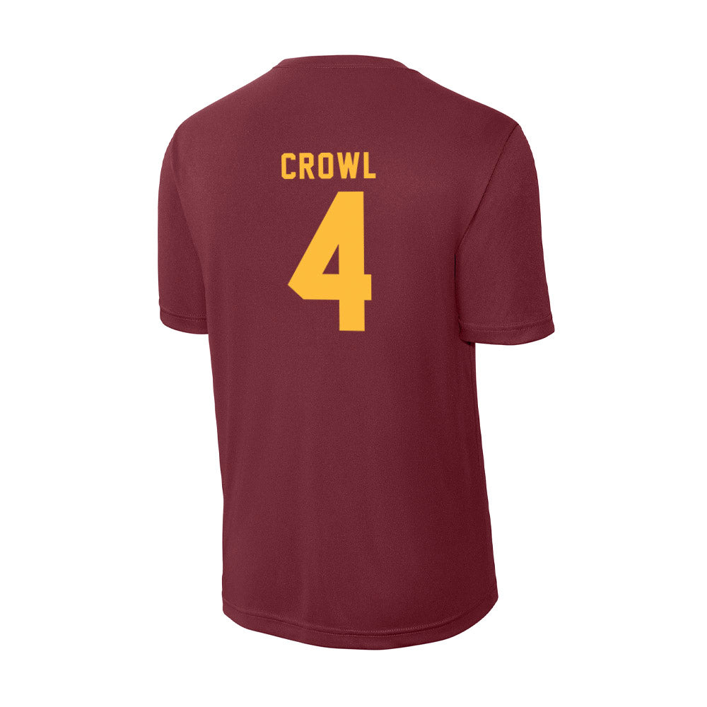 Minnesota - NCAA Women's Volleyball : Lauren Crowl - Activewear T-Shirt-1