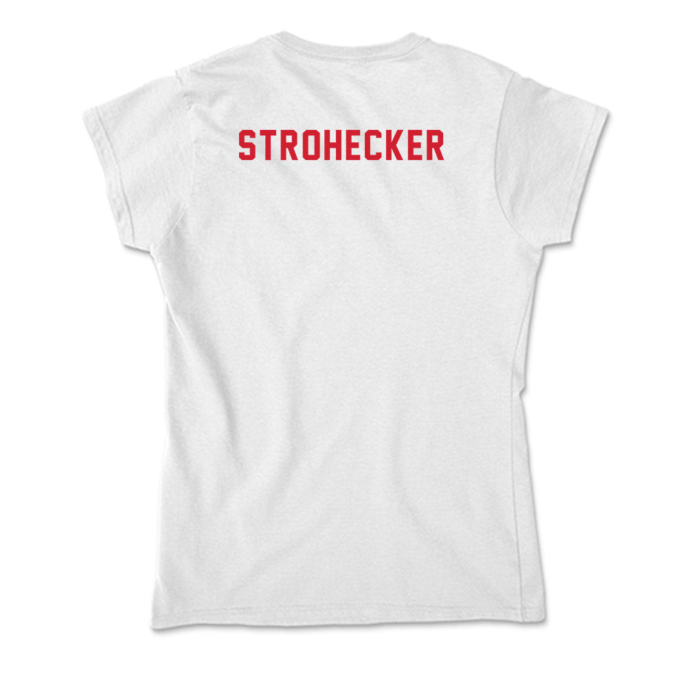 NC State - NCAA Women's Gymnastics : Elizabeth Strohecker - Soft Style Women’s T-Shirt-1