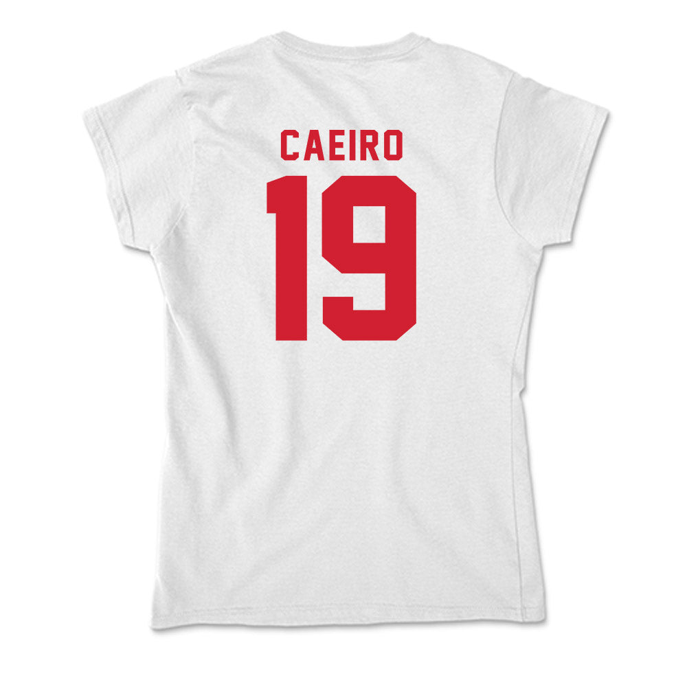 NC State - NCAA Men's Soccer : Pedro Caeiro - Soft Style Women’s T-Shirt-1