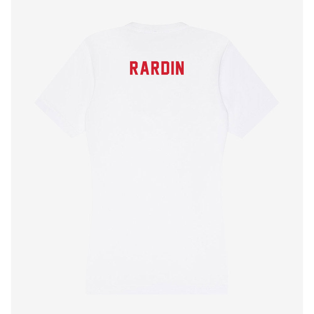 NC State - NCAA Women's Gymnastics : Autumn Rardin - Women's V-Neck T-Shirt-1