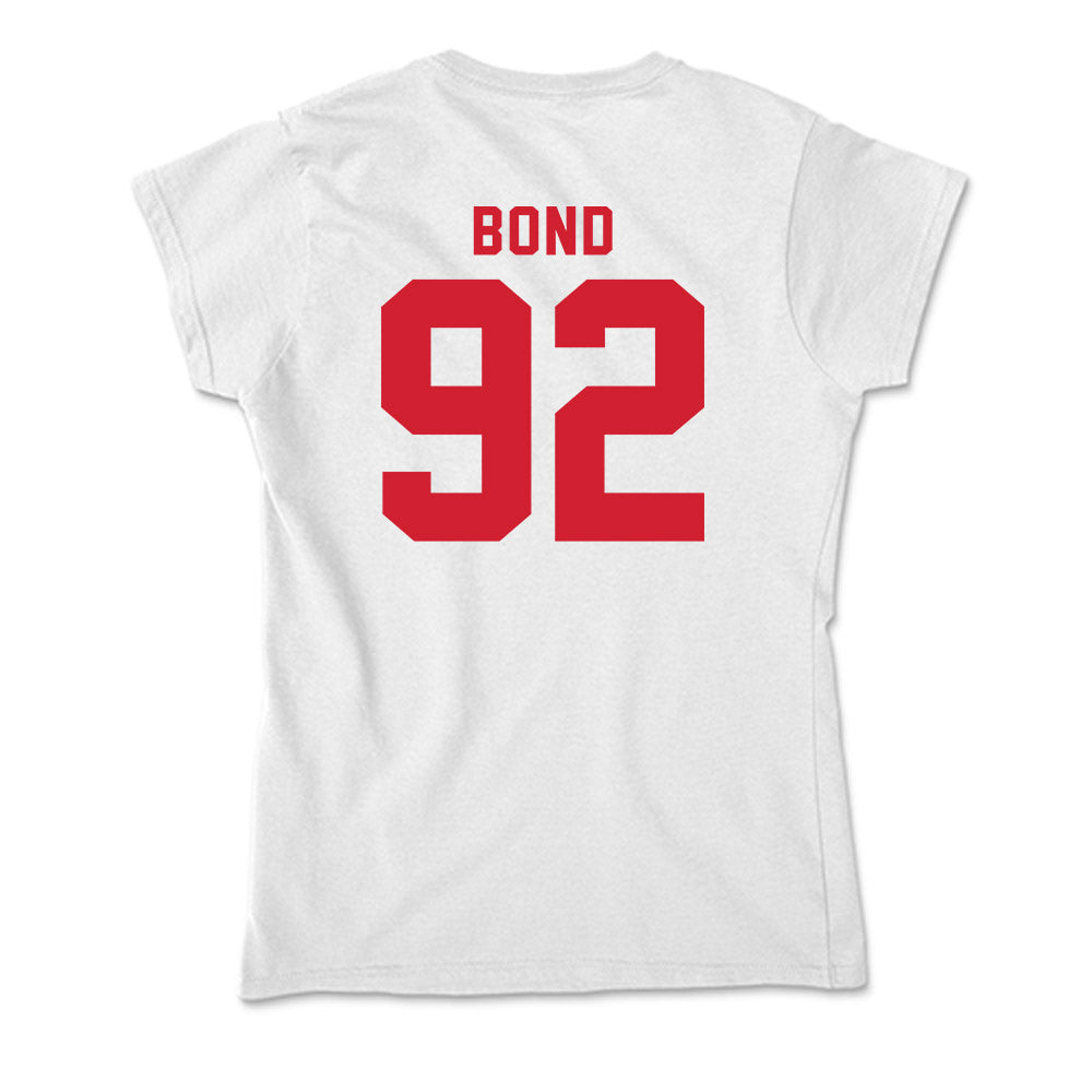 NC State - NCAA Football : Chase Bond - Soft Style Women’s T-Shirt-1