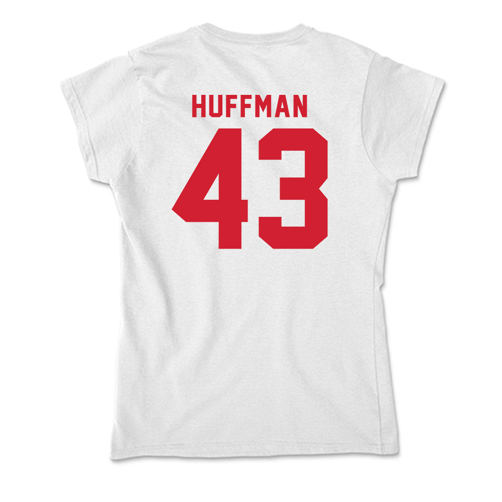 NC State - NCAA Football : Nathan Huffman - Soft Style Women’s T-Shirt-1