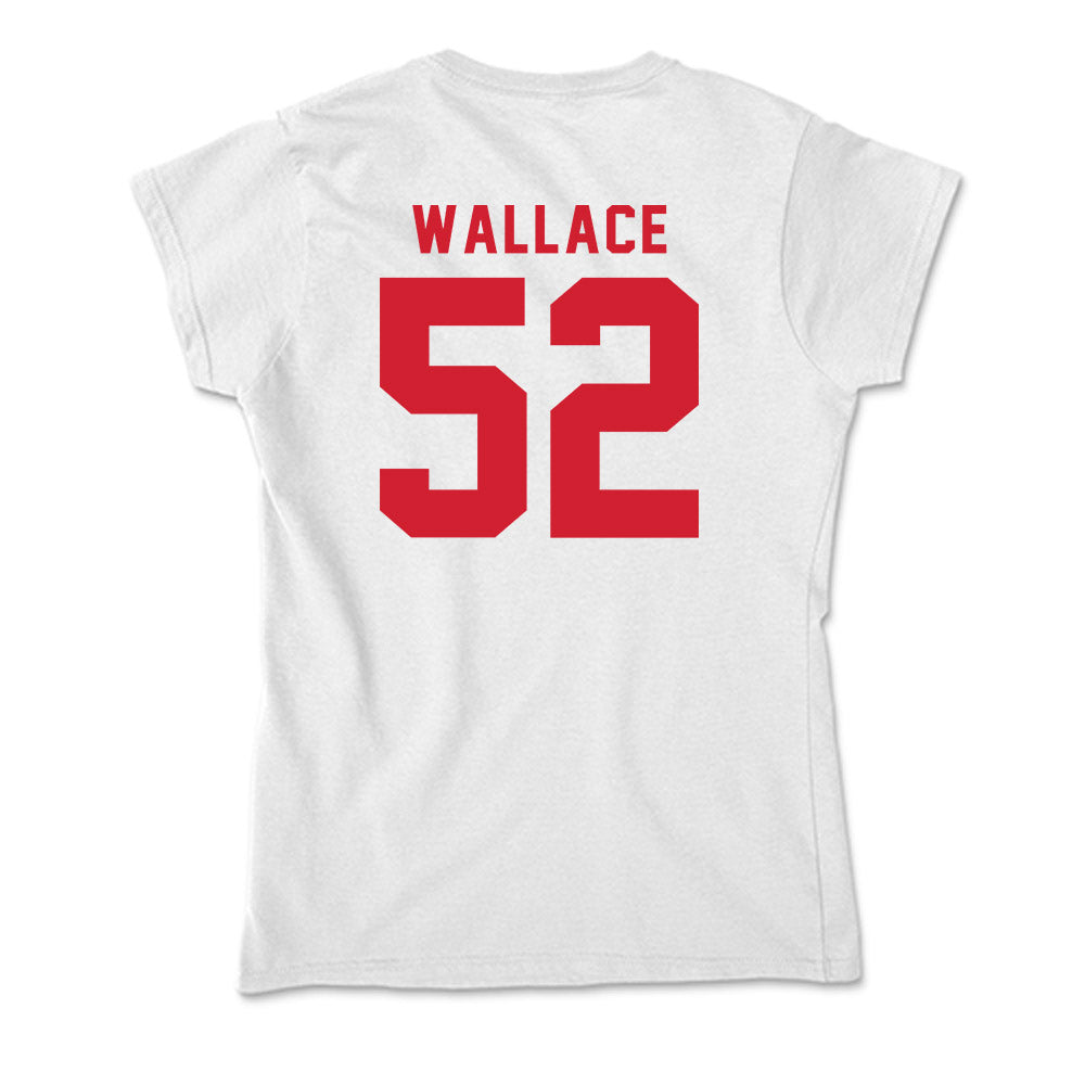 NC State - NCAA Football : Chazz Wallace - Soft Style Women’s T-Shirt-1