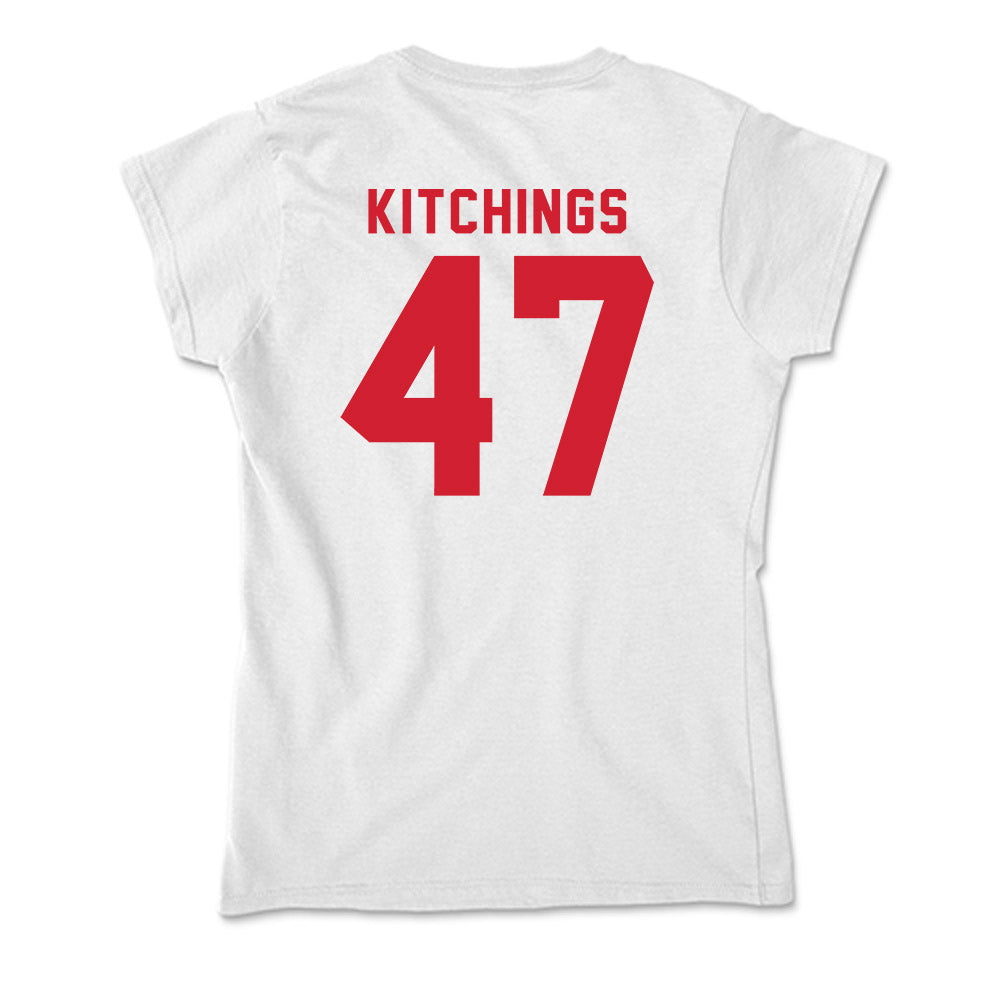 NC State - NCAA Baseball : Aiden Kitchings - Soft Style Women’s T-Shirt-1