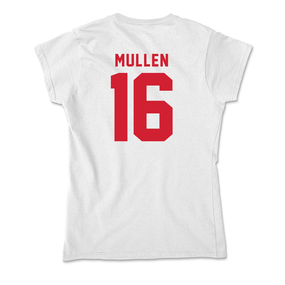 NC State - NCAA Women's Volleyball : Ashley Mullen - Soft Style Women’s T-Shirt-1