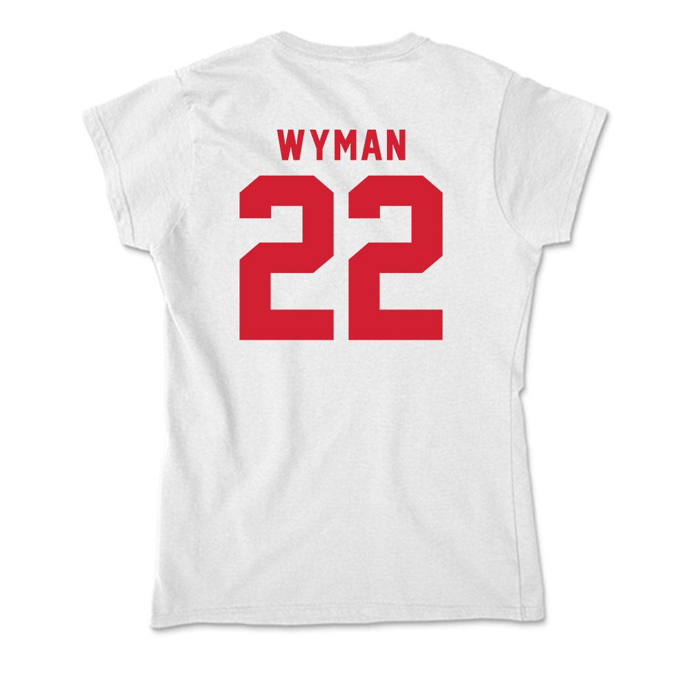 NC State - NCAA Softball : Rylee Wyman - Soft Style Women’s T-Shirt-1