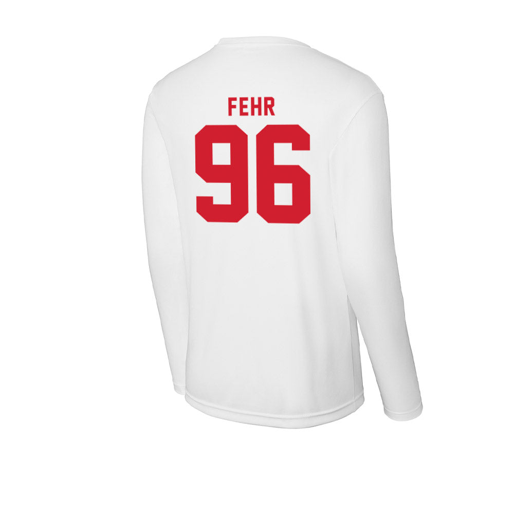 NC State - NCAA Football : Owen Fehr - Activewear Long Sleeve T-Shirt