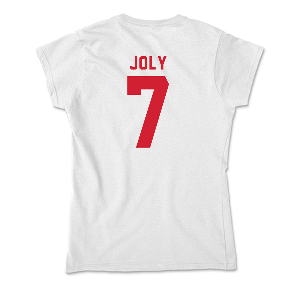 NC State - NCAA Football : Justin Joly - Soft Style Women’s T-Shirt-1